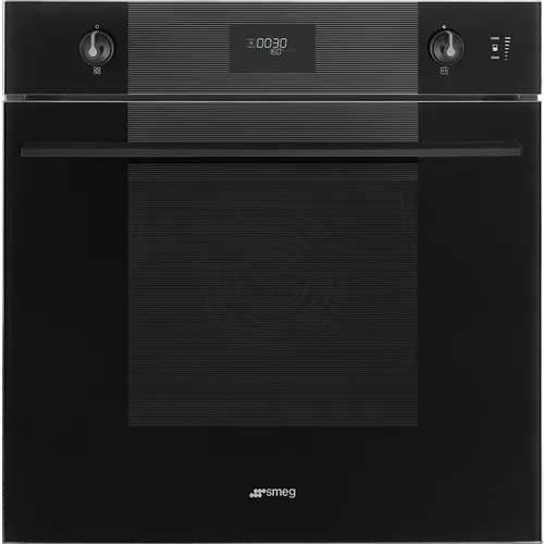 Духовой шкаф электрический SMEG Linea SOP6101S2B3, 68л, дверца с 4 стеклами, черный