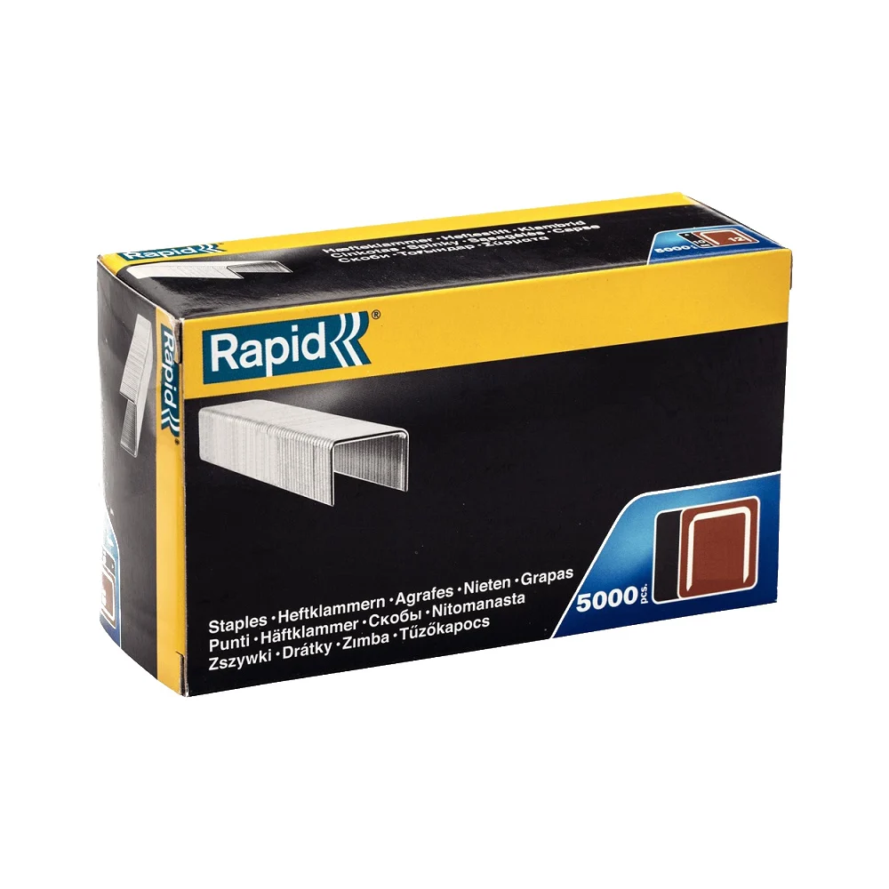 Тонкие широкие скобы Rapid тип 80 16 мм (5000 шт.) 40100522