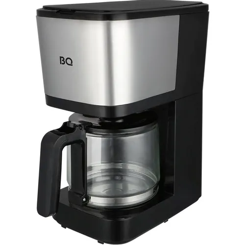 Кофеварка BQ CM2007, капельная, черный /нержавеющая сталь