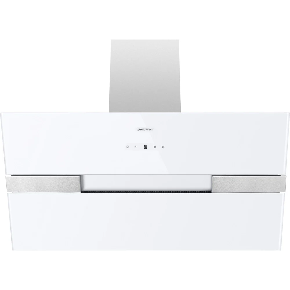 Кухонная вытяжка MAUNFELD MERSEY 90 WHITE Glass WHITE