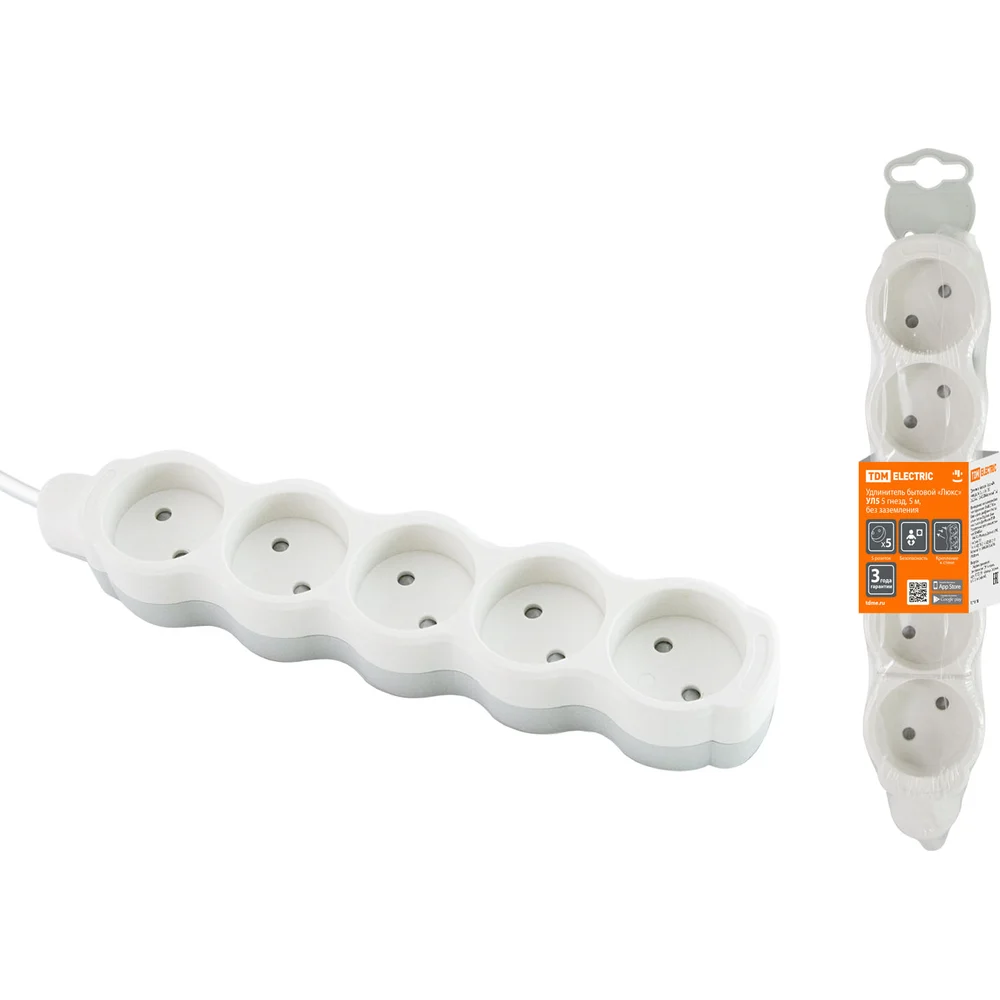 Бытовой удлинитель TDM ELECTRIC Люкс УЛ5 SQ1303-0231