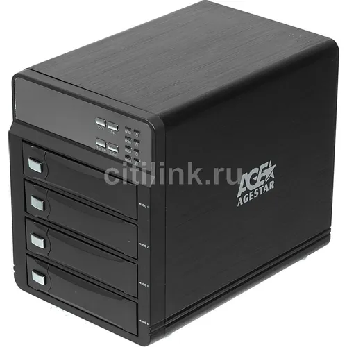 Внешний корпус для HDD AgeStar 3C4B3A1, черный