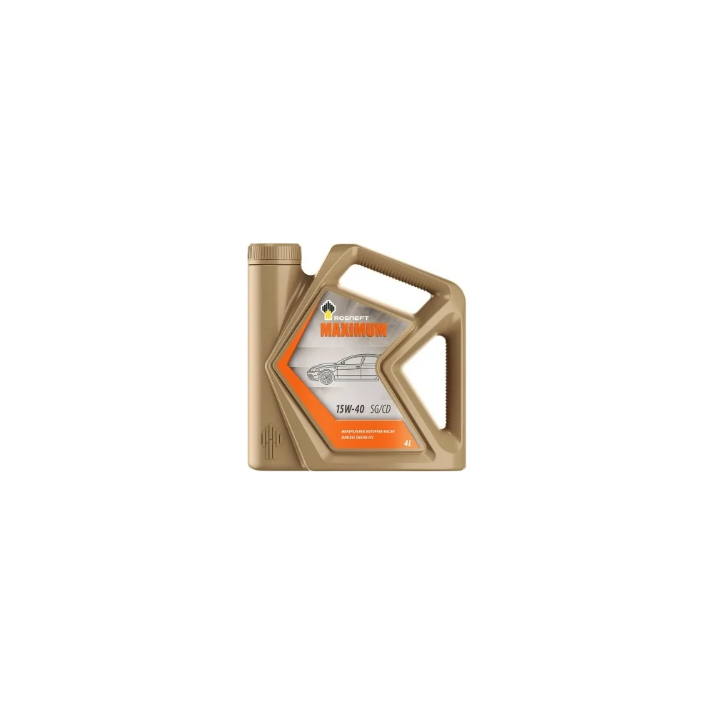 Минеральное моторное масло Роснефть Maximum 15W-40 SG-CD 40814442