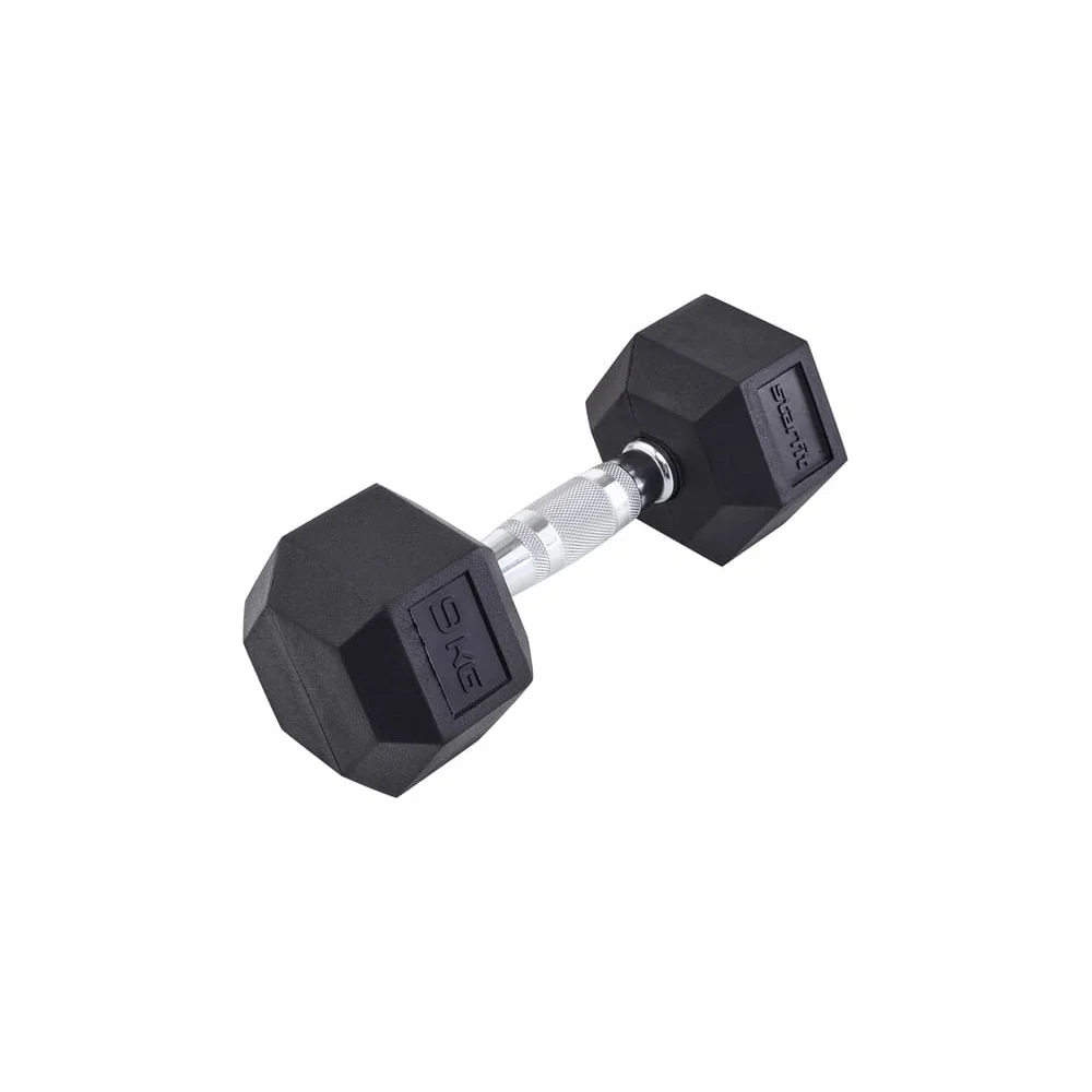 Гексагональная обрезиненная гантель Starfit DB-301 УТ-00019790