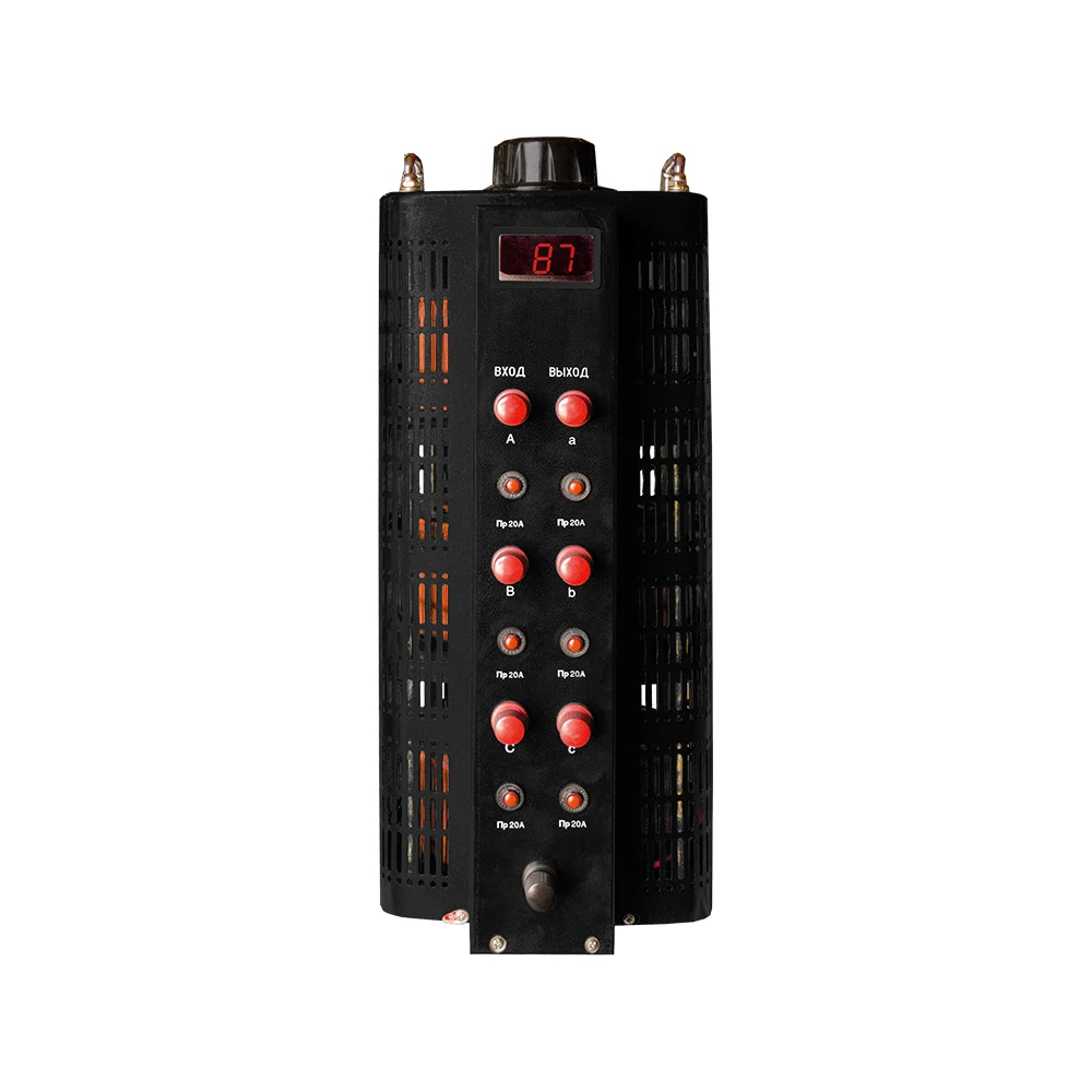 ЛАТР Энергия Black Series 3Ф TSGC2 6кВА 6А 0-300V цифр. Е0102-0202