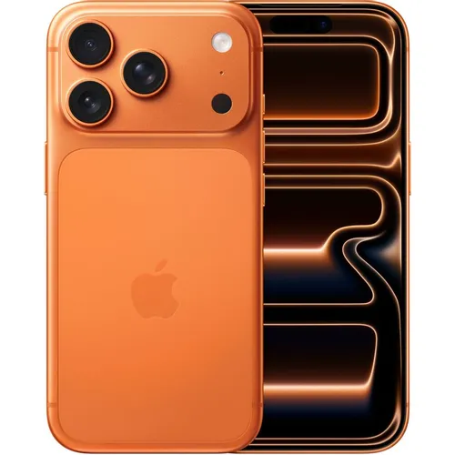 6.3" Смартфон Apple iPhone 17 Pro 512Gb, A3523, NFC, OLED, 120Гц, оранжевый