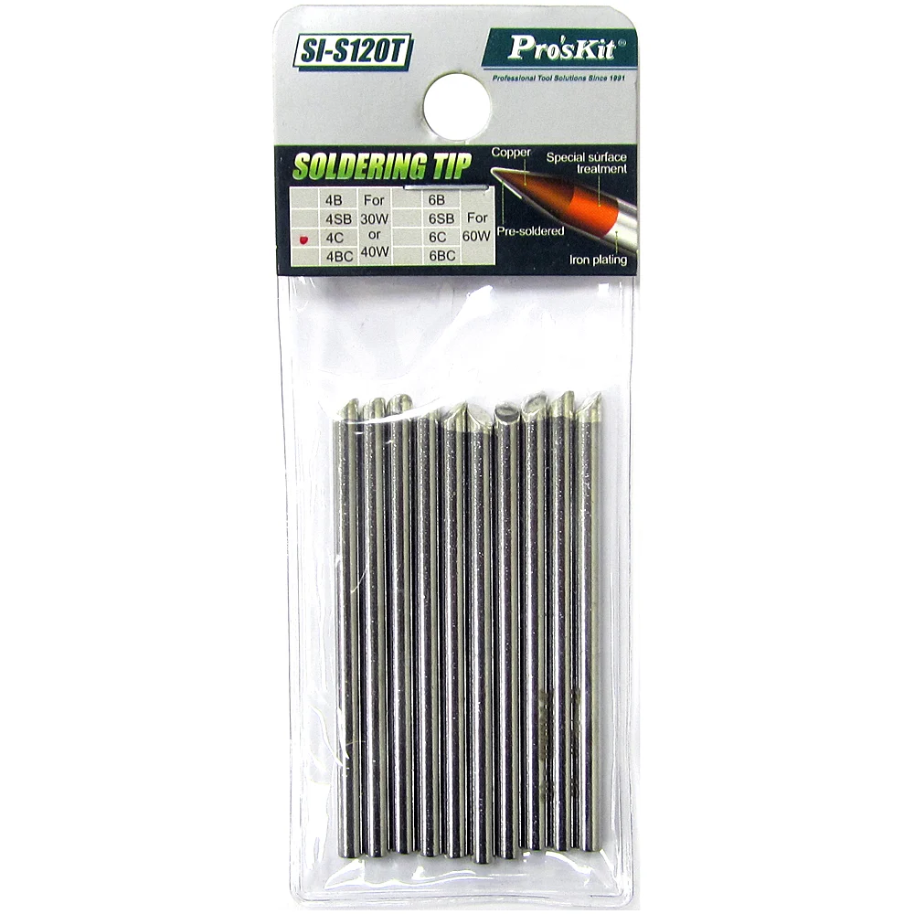 Паяльное жало Pro'sKit SI-S120T-4C 00275273