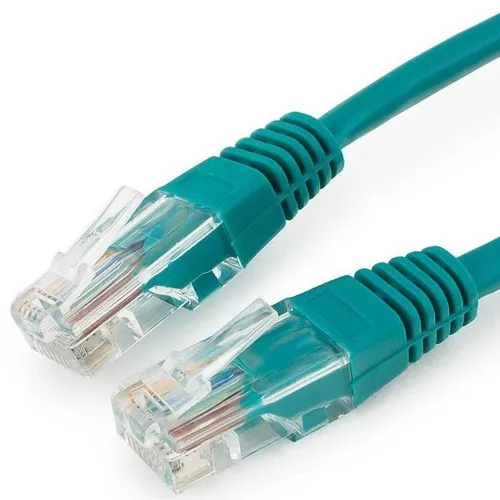 Патч-корд PREMIER PP12-0.25M/G литой (molded), UTP, кат.5E, 0.25м, 4 пары, 26AWG, алюминий омедненный, многожильный, зеленый