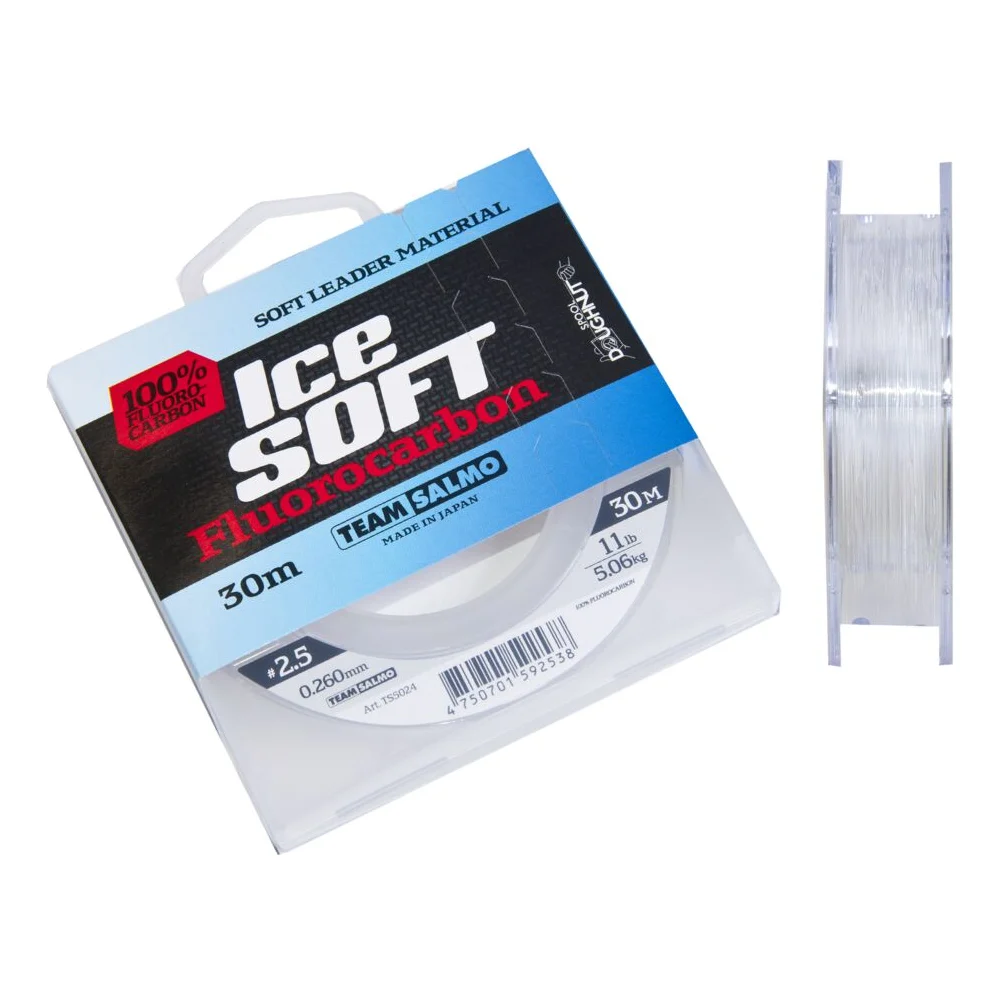 Монофильная леска Salmo Team ICE SOFT FLUOROCARBON 030/026 TS5024-026