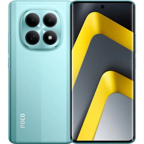 6.77" Смартфон Xiaomi Poco M8 5G 8/512Gb, NFC, AMOLED, 120Гц, 5520мAч, зеленый