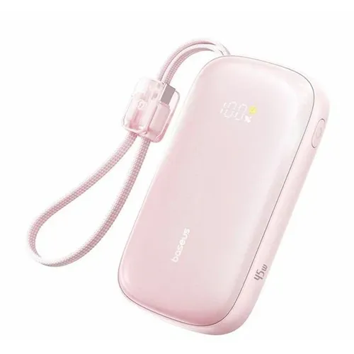 Внешний аккумулятор (Power Bank) BASEUS EnerFill FC21 Qpow 3 Ultra, 20000мAч, розовый [e0027p02]