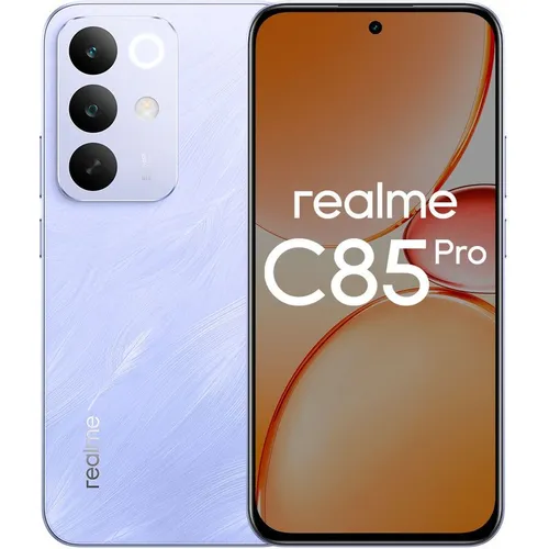 6.8" Смартфон REALME C85 Pro 6/128Gb, RMX5555, NFC, AMOLED, 120Гц, 7000мAч, фиолетовый