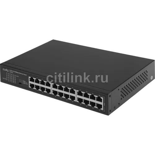 Коммутатор CUDY FS1024, неуправляемый