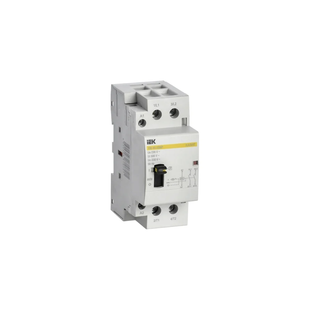 Модульный контактор IEK КМ40-20МР AC KARAT MKK12-40-20