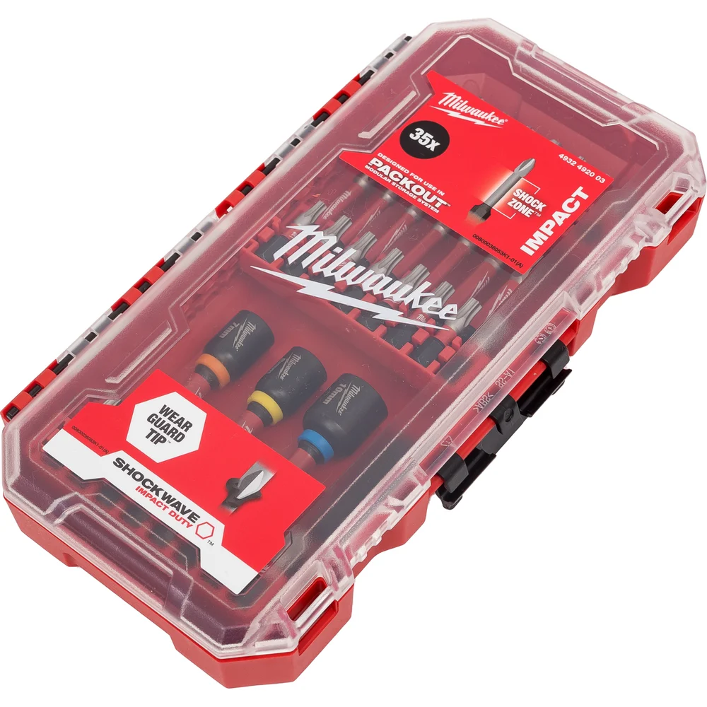 Набор бит Milwaukee SHOCKWAVE 4932492003