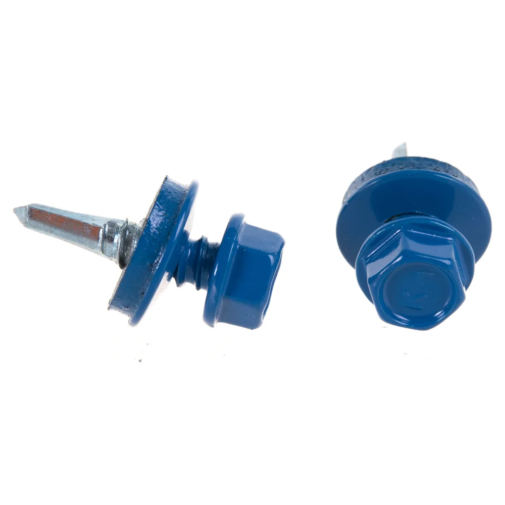 Кровельный саморез Kenner 5,5х19 RAL5010 синий (4000 шт.) ск55195010