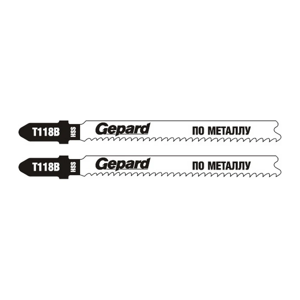 Пилка для электролобзика по металлу Gepard GP0620-02
