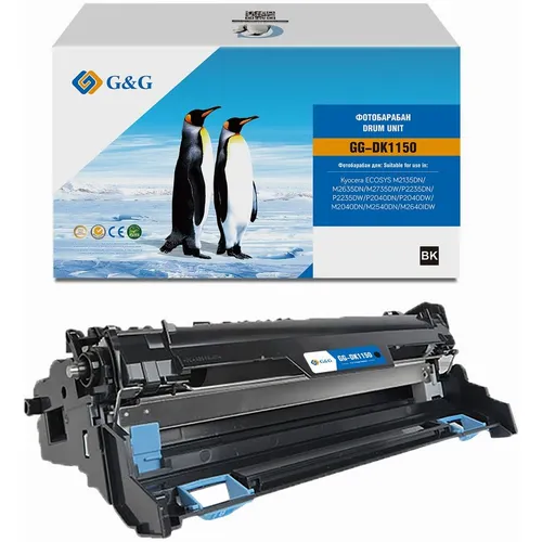 Блок фотобарабана G&G GG-DK1150 DK-1150 черный ч/б:100000стр. для ECOSYS M2135DN/M2635DN/M2735DW/P2235DN/P2235DW/P2040DN/P2040DW/M2040DN/M2540DN/M2640IDW