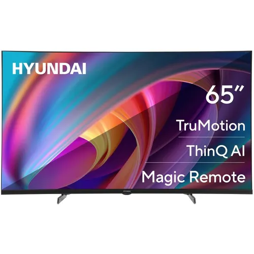 65" Телевизор Hyundai H-LED65BU7100 4K Ultra HD, СМАРТ ТВ, WebOS, серый
