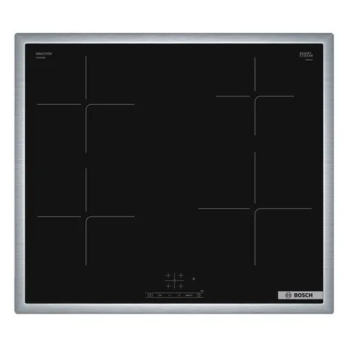 Индукционная варочная поверхность Bosch PUE64KBB5E, стеклокерамика, независимая, черный