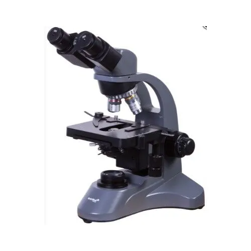 Микроскоп LEVENHUK 720B, световой/оптический/биологический, 40-2000x, на 4 объектива, серый/черный [69656]