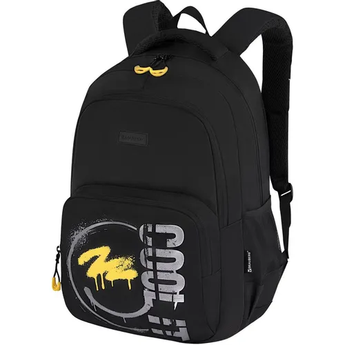 Рюкзак BRAUBERG Content Cool it, 36.5х45.2х8 см, 0.65кг, черный [273846]