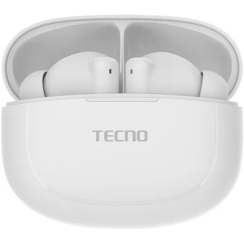 Наушники TECNO Buds 4 Air BD04, Bluetooth, внутриканальные, белый [bd04 air white]