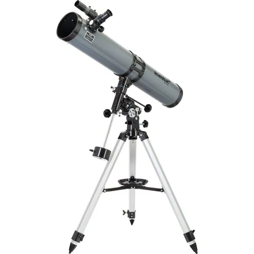 Телескоп LEVENHUK 114 Plus рефлектор d114мм fl900мм 228x серый, черный [77106]