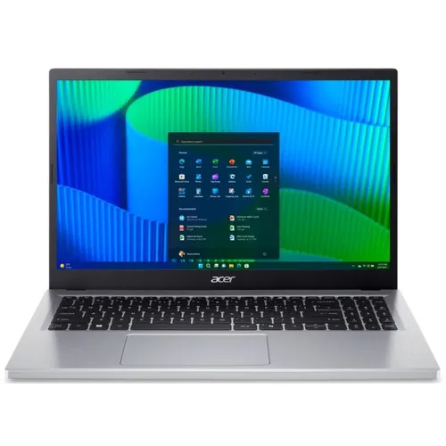 Ноутбук Acer Extensa 15 EX215-57-59AM, 15.6", IPS, Intel Core i5 1334U 1.3ГГц, 10-ядерный, 16ГБ DDR5, 1ТБ SSD, Intel Iris Xe graphics, без операционной системы, серебристый [nx.ejaer.00a]