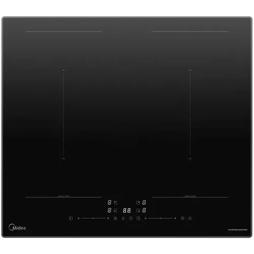 Индукционная варочная поверхность Midea MIH67783SB, конфорок: 4 шт., стеклокерамика, независимая, черный