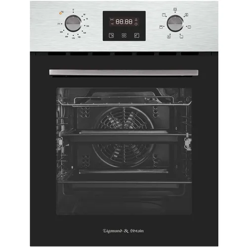 Духовой шкаф электрический ZIGMUND & SHTAIN E 145 S, 50л, дверца с 3 стеклами, нержавеющая сталь