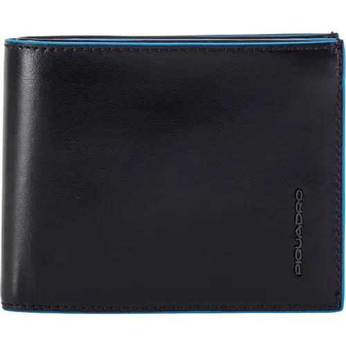 Кошелек мужской Piquadro Blue Square, кожа натуральная, черный [pu1240b2r/n]