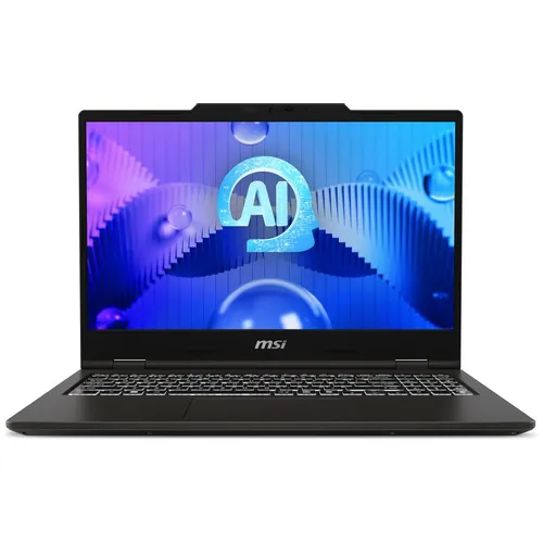 Ноутбук игровой MSI VenturePro 15 AI A1UDXG-006XRU, 15.6", IPS, Intel Core Ultra 5 125H 1.2ГГц, 14-ядерный, 16ГБ DDR5, 512ГБ SSD, NVIDIA GeForce RTX 3050 для ноутбуков - 6 ГБ, без операционной системы, серый [9s7-15q121-006]