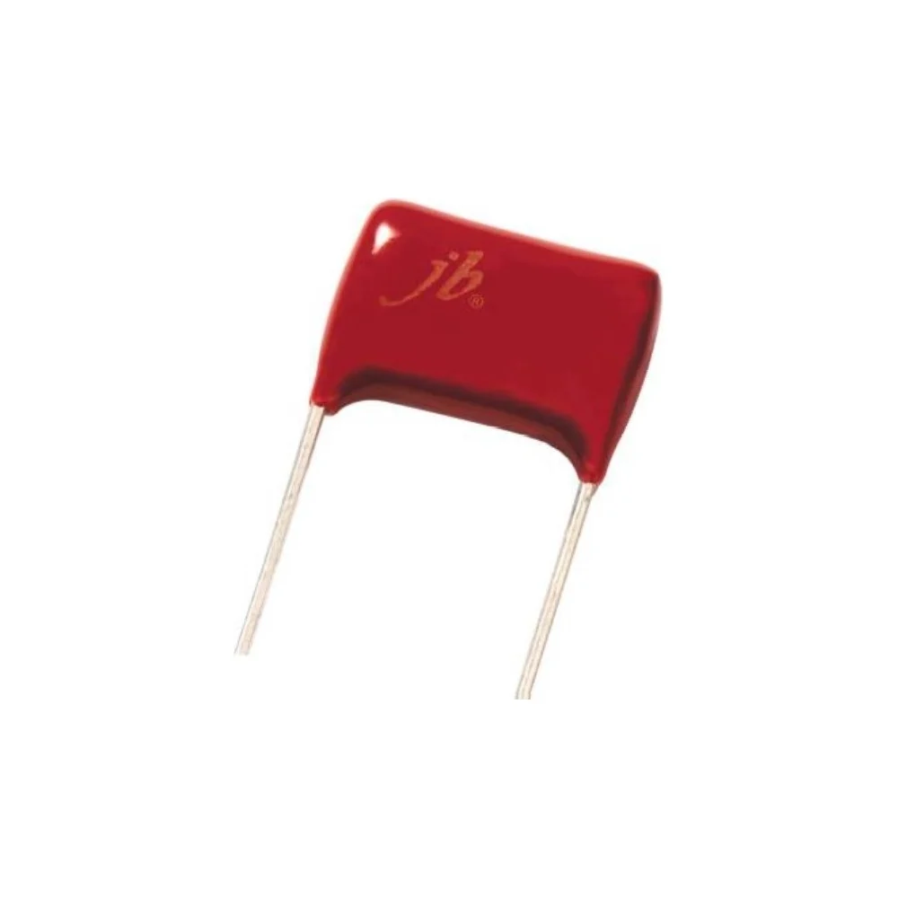 Конденсатор металлопленочный JB Capacitors К73-17 / CL21, 0.022мкФ, 400В, (12x5.5x9 / P:10 мм), (223K 2G) JFB02G223K100000B-236