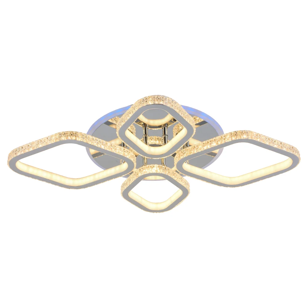 Светодиодная люстра Profit Light 8044/2+2 CHR