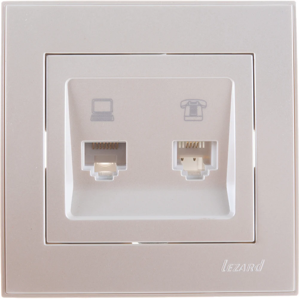 Розетка Lezard RAIN 703-3030-143