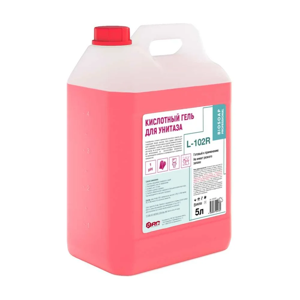 Кислотное средство от известкового налета и ржавчины АиС BIOSOAP Proffecional / L101-R 9040522