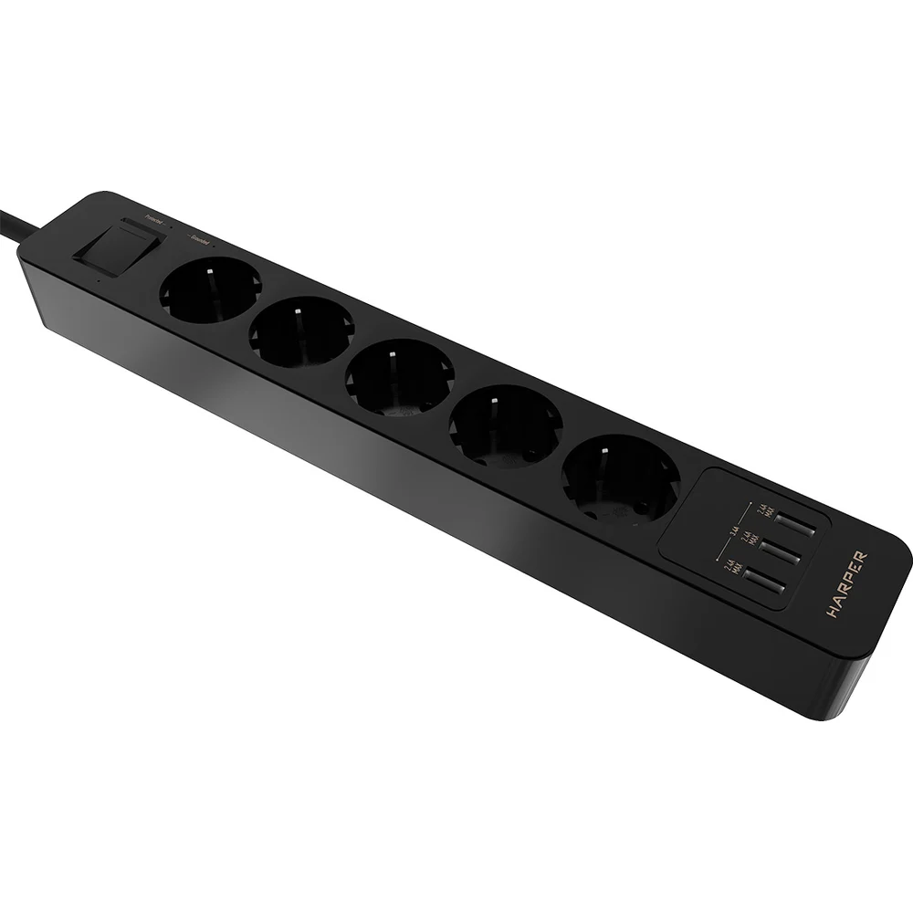 Удлинитель Harper UCH-530 Black H00003010