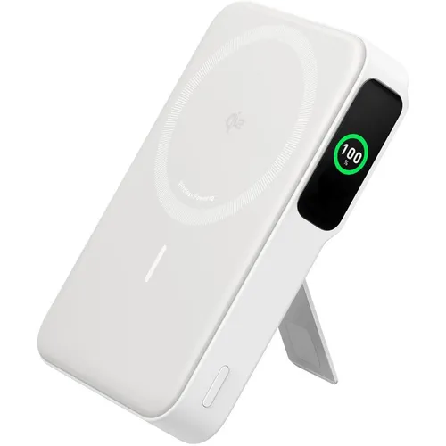 Внешний аккумулятор (Power Bank) ANKER MagGo A1654H21, 10000мAч, белый