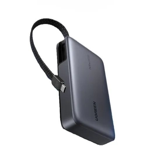 Внешний аккумулятор (Power Bank) UGREEN PB551, 20000мAч, серый [55992b]
