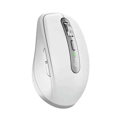 Мышь беспроводная Logitech MX Anywhere 3S, Bluetooth/Радио, оптическая, USB, USB-C, 8000dpi, светло-серый [910-006936]