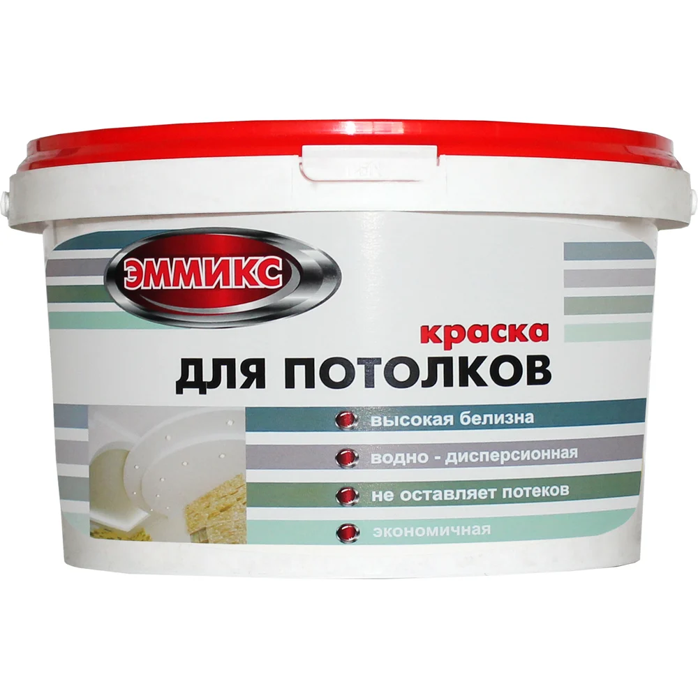 Краска для потолков Эммикс 4690417045976