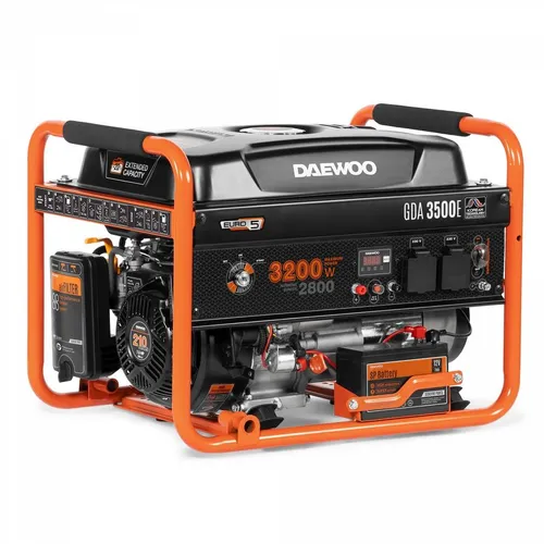 Бензиновый генератор Daewoo Master GDA 3500E, 220 В, 3.2кВт