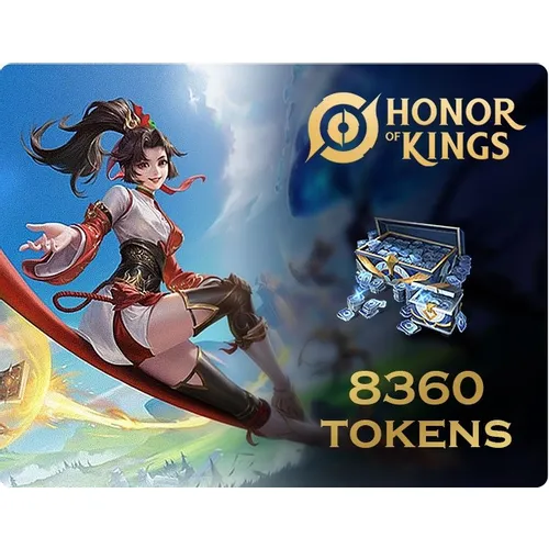 Пополнение игровой валюты HONOR OF KINGS 8360 Tokens, регион: Россия, Весь мир