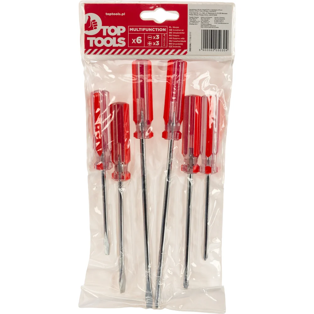 Набор отверток Top Tools 39D106