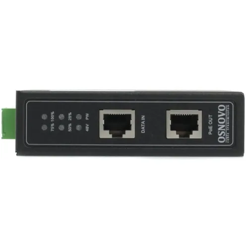 Инжектор PoE OSNOVO Midspan-1/903G 10/100/1000BASE-T 90Вт 12-57В (DC)