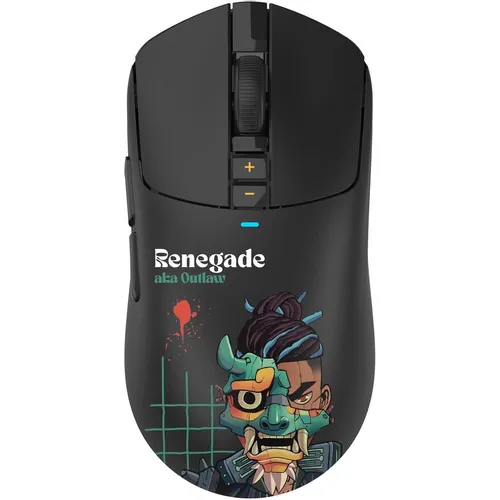 Мышь беспроводная A4TECH Bloody R72 Ultra Duo Renegade, игровая, радио, оптическая, USB, USB-C, 20000dpi, черный