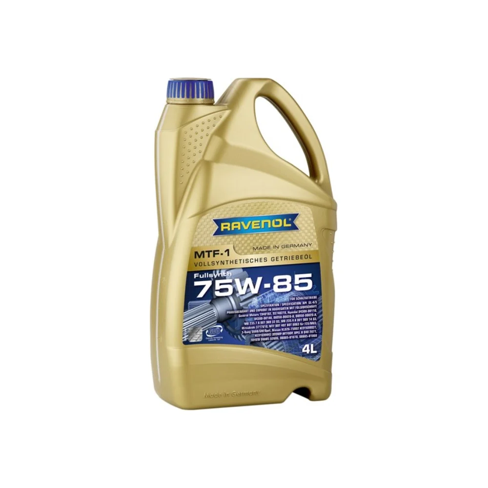 Трансмиссионное масло RAVENOL MTF-1 new (4 л; 75W-85) 1221102-004-01-999