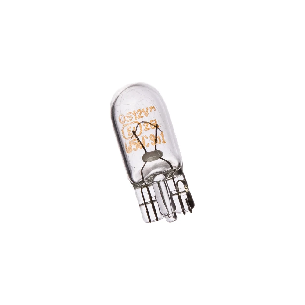 Автолампа Osram W5W W2.1*9.5d 12V /1/10 O-2825-2бл