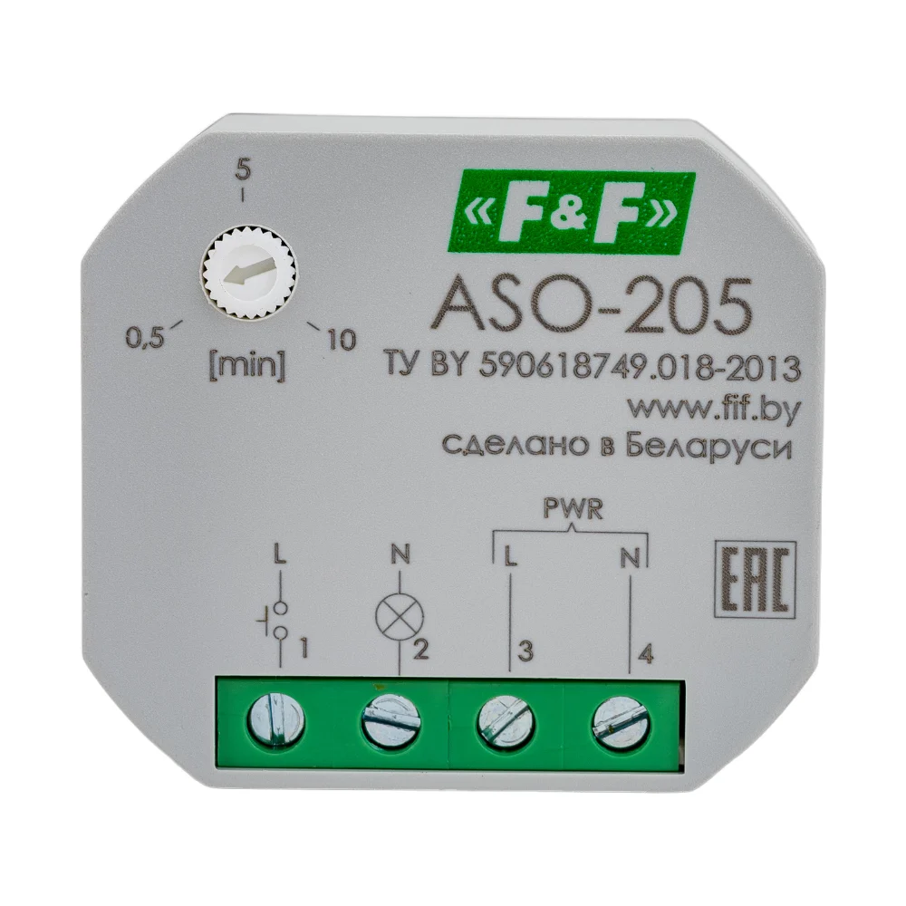Лестничный автомат для установки в монтажной коробке Евроавтоматика F&F ASO-205 EA01.002.003